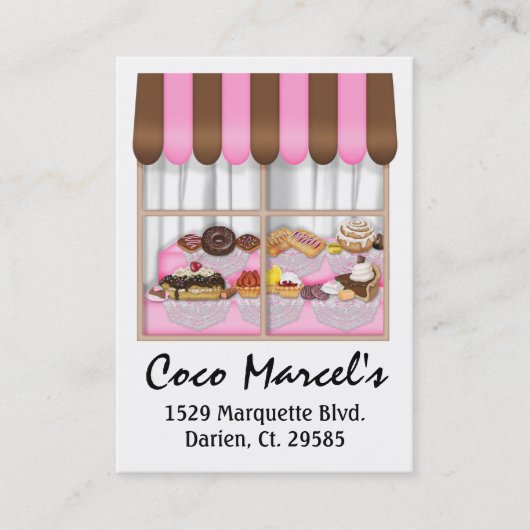 Bakkerij / Catering Visitekaartje ... door SRF (Voorkant)