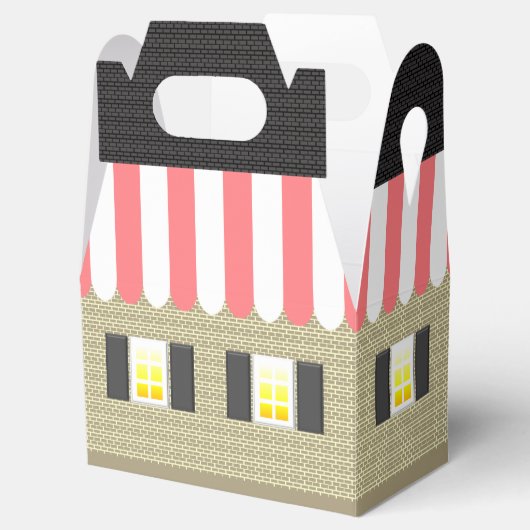 Bakkerij Celebration Favor Box Bedankdoosjes (Geopend)