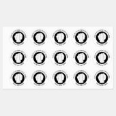 Bakkerij Chef Pet Aangepast Logo Labels (Vel)