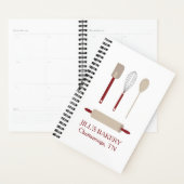 Bakkerij Chef Red Kitchen Tools Planner (Display)