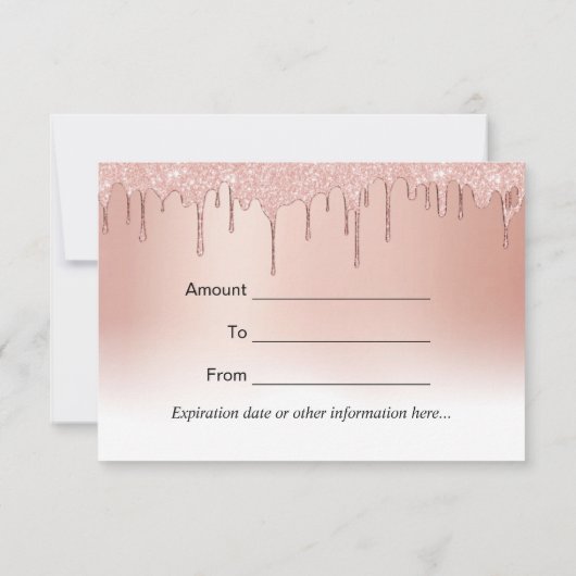 Bakkerij Chef Roos Gold Dripping Cadeaubonnen (Achterkant)