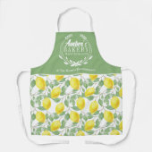 Bakkerij Chef Schort met krans (Voorkant)