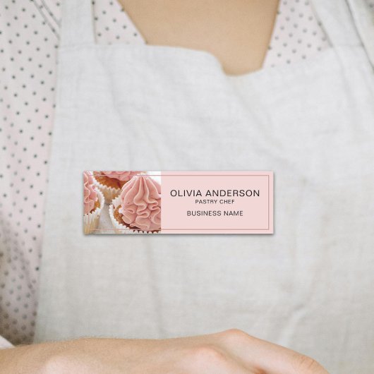 Bakkerij Confectionery Cake Shop Custom Business Naambadge