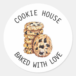 Bakkerij Cookie Cakes Bakker Label