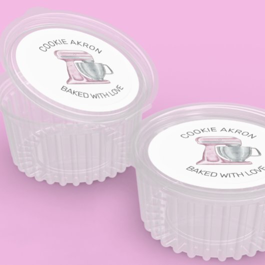 Bakkerij Cookie Cupcake Label