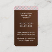 Bakkerij Cookies Sweet Business Visitekaartje (Achterkant)