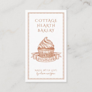 Bakkerij Cottage Bakker Pastry Chef Visitekaartje