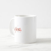 Bakkerij Cupcake Hand Lettering Zakelijk        Koffiemok (Voorkant links)