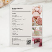 Bakkerij Cupcake Taart Winkel Menu Bedrijf