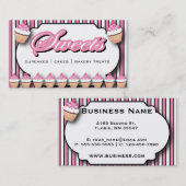 Bakkerij Cupcakes en meer Visitekaartje (Voorkant / Achterkant)