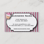 Bakkerij Cupcakes en meer Visitekaartje (Achterkant)