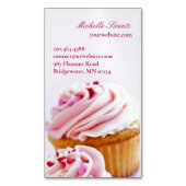 Bakkerij Cupcakes Magnetisch Visitekaartje (Voorkant Verticaal)