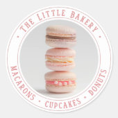 Bakkerij Custom Fotoverpakking sticker (Voorkant)