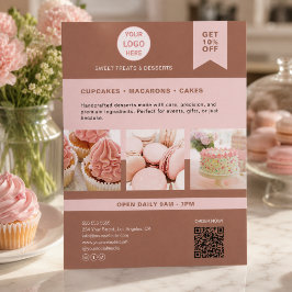 Bakkerij Custom Logo Flyer