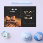 bakkerij dessert snoep snoep chocolade flyer (Enkel)