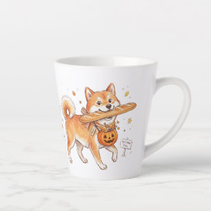 Bakkerij Dief Shiba Inu - Mooie Hond met Frans Latte Mok