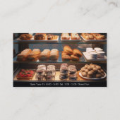 Bakkerij display hoesje visitekaartje (Achterkant)