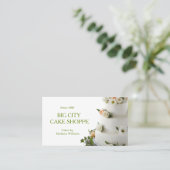 Bakkerij Elegant Cake Visitekaartje (Staand voorkant)