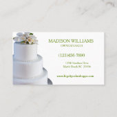 Bakkerij Elegant Cake Visitekaartje (Achterkant)