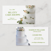 Bakkerij Elegant Cake Visitekaartje (Voorkant / Achterkant)