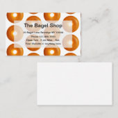 Bakkerij en bagel visitekaartje (Voorkant / Achterkant)