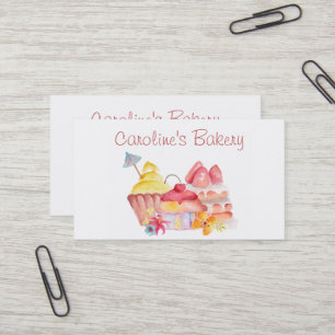 Bakkerij en Bakkerij Boutique, Cupcakes & Gebak Visitekaartje