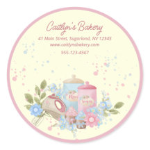 Bakkerij en banketbakkerswinkel - Aangepaste roze