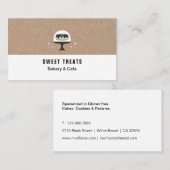 Bakkerij en cafe visitekaartje (Voorkant / Achterkant)