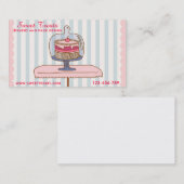 Bakkerij- en cake-design, zoete gebak visitekaartje (Voorkant / Achterkant)