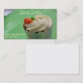 Bakkerij- en cake-design, zoete gebak visitekaartje (Voorkant / Achterkant)