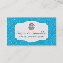 Bakkerij- en cateringblauw Visitekaartje