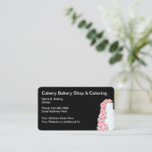 Bakkerij- en cateringthema visitekaartje (Staand voorkant)
