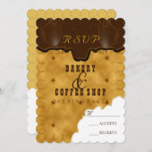 Bakkerij en koffie - Kaart beantwoorden (Voorkant / Achterkant)