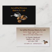 Bakkerij en koffie visitekaartje (Voorkant / Achterkant)