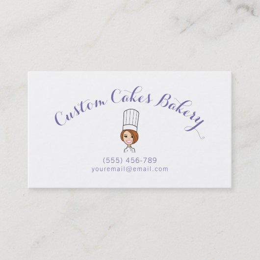 Bakkerij en Logo voor de handel Visitekaartje (Voorkant)