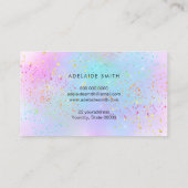 Bakkerij en snoep visitekaartje (Achterkant)