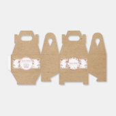 Bakkerij- en timmerwerk bedankdoosjes (Uitgevouwen)