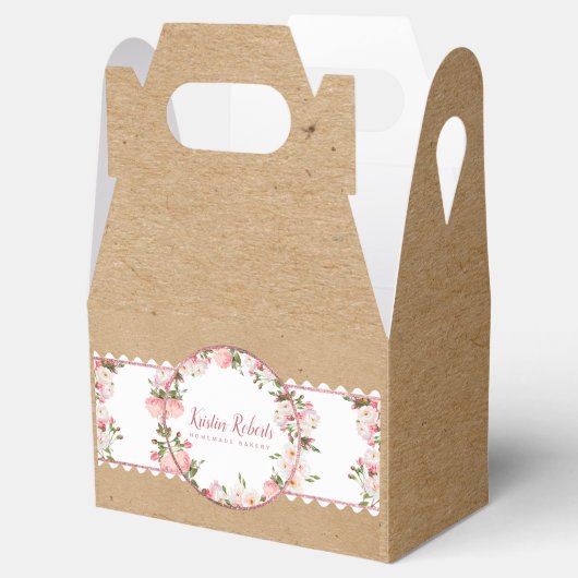 Bakkerij- en timmerwerk bedankdoosjes (Geopend)