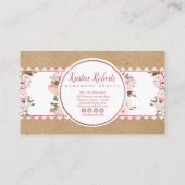 Bakkerij en Visitekaartje van Florence (Achterkant)