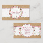 Bakkerij en Visitekaartje van Florence (Voorkant / Achterkant)