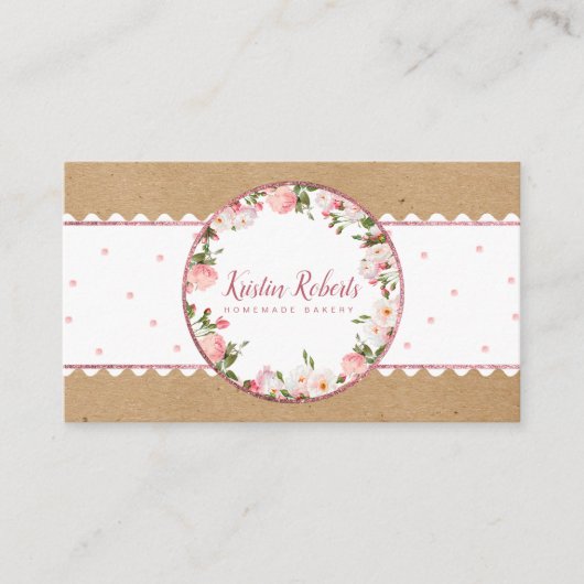 Bakkerij en Visitekaartje van Florence (Voorkant)