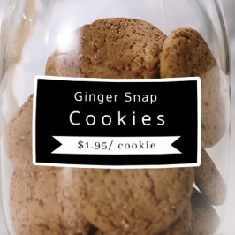 Bakkerij - Etiketten voor de Sticker en de prijs