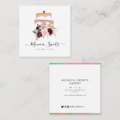 bakkerij florale logo visitekaartje (Voorkant / Achterkant)