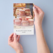 Bakkerij Foto Overlay Social Media QR Code Flyer (Hand)