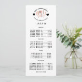 Bakkerij Gebak Chef Bakbenodigdheden bedrijf Menu (Staand voorkant)
