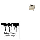 Bakkerij Gebak Druppelende Cake Crème Rubberstempel (Gestempeld)