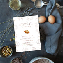 Bakkerij gebak in de oven Baby shower