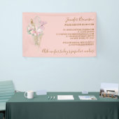 Bakkerij Gebak Sinaasappel Bloemen Boho Creatief Spandoek (Beurs)