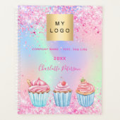 Bakkerij gebak winkel cupcakes naam 2026 planner (Voorkant)