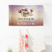 Bakkerij gebakken brood gebakken banketbakkerij is spandoek (Insitu)